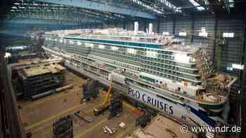 Meyer Werft in Papenburg dockt "Arvia" am Sonnabend aus - NDR.de