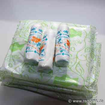 Forderung nach kostenlosen Hygieneartikeln in Iserlohn - Radio MK