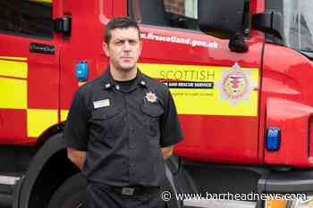 Firefighter's tribute to grandfather who died tackling blaze 50 years ago - Barrhead News