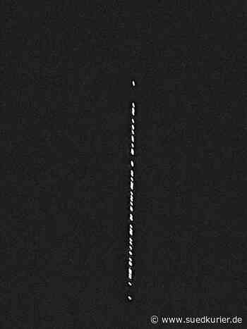 Konstanz: Helle Punkte wie auf einer Perlenschnur am Himmel: Was war da am Samstag zu sehen? - SÜDKURIER Online