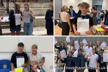 Saddleworth School celebrates GCSE results day - The Oldham Times