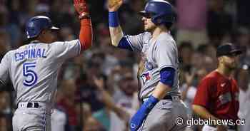 Blue Jays win 6-5 in 10th to sweep Red Sox