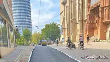 Abrissarbeiten in der Jenaer Saalstraße beginnen