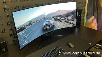Corsair: Dieser Gaming-Monitor ist biegsam