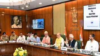 Amit Shah holds a high-level meeting to assess the security situation in J-K - Zee News