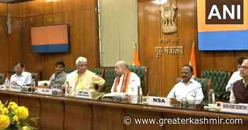 Amit Shah chairs high-level meeting on J&K - Greater Kashmir