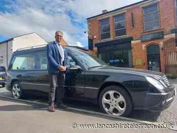 Blackburn funeral directors puts historic hearse up for sale