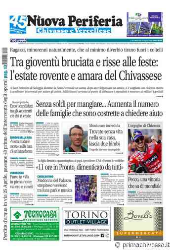 La Nuova Periferia è in edicola oggi, mercoledì 24 agosto - Prima Chivasso