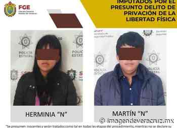 En Coatepec, imputan a pareja por el presunto delito de privación de la libertad - Imagen de Veracruz