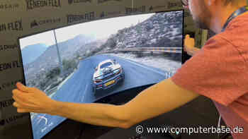Corsair Xeneon Flex 45WQHD240: Der erste Gaming-Monitor, der flach ODER krumm ist (Update)