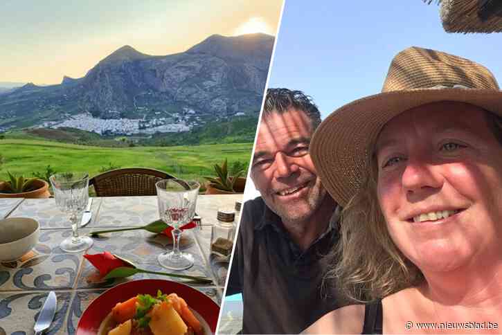 Katrien en Patrick laten gasten meegenieten van rust bovenop hun Spaanse berg: “Behalve onze dochters missen we niets uit België”