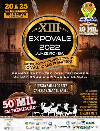 Expovale Juazeiro 2022 traz inovações e está atraindo expositores de todo Brasil - Prefeitura de Juazeiro (.gov)