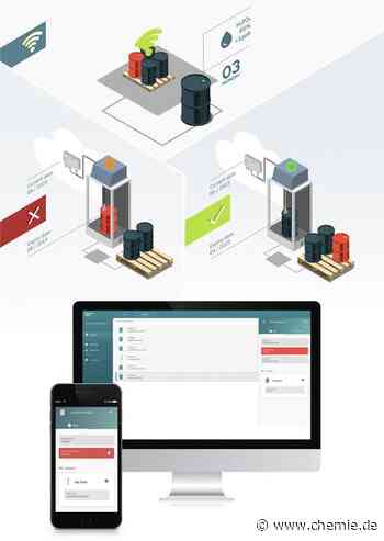 i4.0-Lösung macht Behälter smart und den Umgang mit oft hochaggressiven Chemikalien sicher