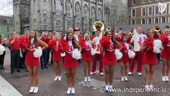 American cheerleaders and band put on stunning Dublin show ahead of Saturday's College Football Classic - Independent.ie