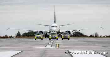 The inaugural flight from Dublin Airport's new north runway has taken off - The Irish Times
