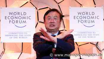 Huawei: US-Sanktionen und Russland-Krise - Konzernchef warnt vor Zusammenbruch