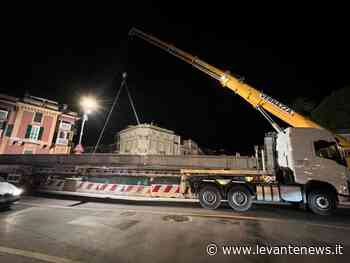 Rapallo: prime sei travi per la copertura del San Francesco - LevanteNews.it