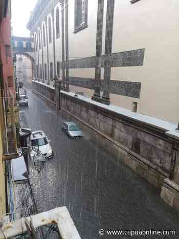 Capua. Diverse zone della città sono rimaste colpite dal maltempo - Capuaonline.com