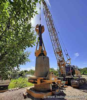 Bauarbeiten für die Schutzbrunnen - Breisach - badische-zeitung.de