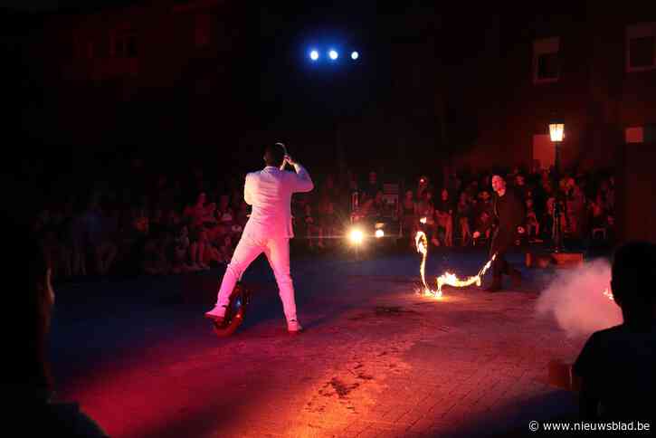 Vuur- en circusshow sluit straattheaterfestival De Donderdagen af