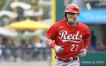 WATCH: Cincinnati Reds' Outfielder Jake Fraley Gets Into it with Phillies Fan - Sports Illustrated