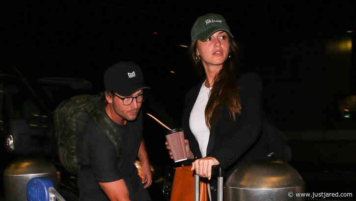 Top Gun: Maverick's Glen Powell Catches Flight Out of LAX with Girlfriend Gigi Paris (Photos)