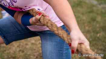 Tauziehen um den Wanderpokal in Greuda