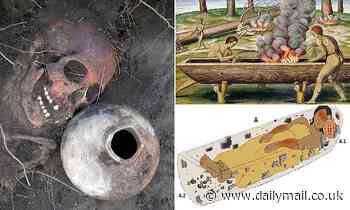 Scientists discover a woman buried in a CANOE in Argentina dating back 800 years