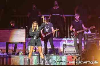 In Coburg sang Sarah Connor vor 10.000 Fans auf dem Schlossplatz. - Fränkischer Tag