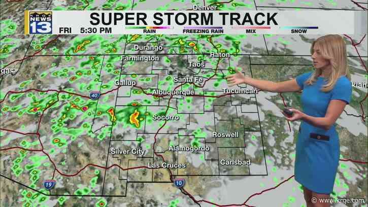 Stormy Friday with flood threats, drier weekend