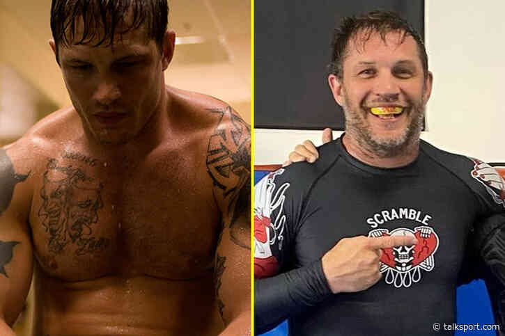 Tom Hardy learned to fight and gained 28lbs of muscle to film Warrior alongside WWE legend Kurt Angle and... - talkSPORT