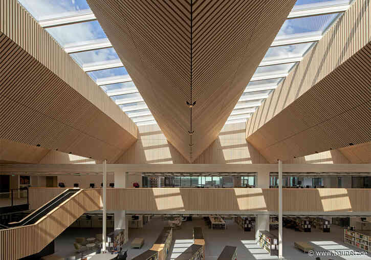 Bibliothek im Zentrum - Universitätsumbau von WilkinsonEyre in London