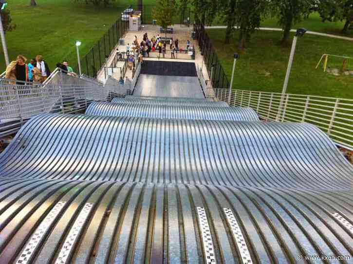 Michigan slide reopens after some riders 'went airborne'