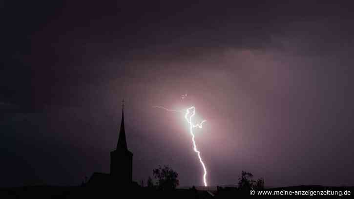 Warnung vor extremen Gewittern