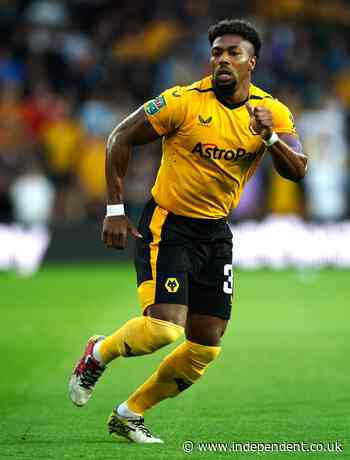 Adama Traore is happy to still be at Wolves, insists Bruno Lage - The Independent