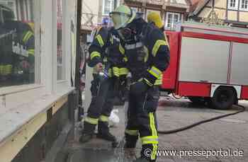 FW Celle: Feuer in der Altstadt