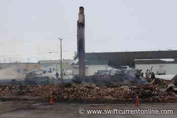 Photos: Landmark Cabri Hotel consumed by flames - SwiftCurrentOnline.com