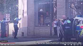 Vorfall auf der Aachener Theaterstraße: Video von Polizeieinsatz sorgt für Diskussionen