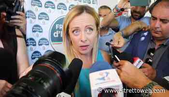 Elezioni politiche: lunedì Giorgia Meloni a Messina, martedì a Cosenza - StrettoWeb