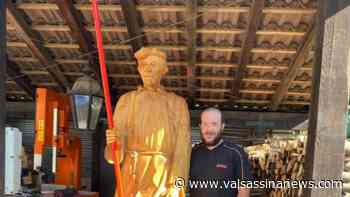 “IL MAZZIERE”, NUOVA OPERA IN LEGNO DEL BALLABIESE LORENZO CRIMELLA - Valsassinanews
