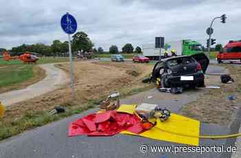 FW Kevelaer: Verkehrsunfall mit Rettungswagen