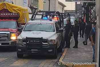 Movilización policiaca en Atlixco genera expectación entre vecinos - Municipios Puebla