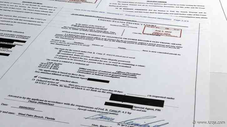 READ: The unsealed Department of Justice's Trump warrant affidavit