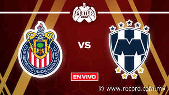 Chivas vs Monterrey: Liga MX EN VIVO Apertura 2022 Jornada 16 - Diario Deportivo Récord