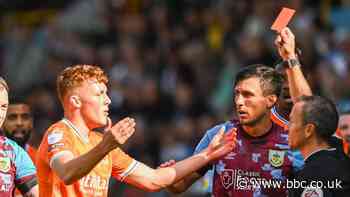 Sonny Carey: Blackpool boss Michael Appleton frustrated over failed red card appeal