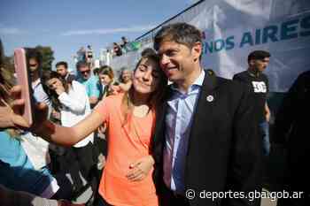 COPA BUENOS AIRES: EL GOBERNADOR AXEL KICILLOF FUE CÁLIDAMENTE RECIBIDO POR LOS DEPORTISTAS BONAERENSES - Deportes GBA
