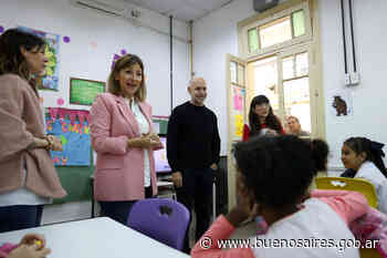 Rodríguez Larreta y Soledad Acuña visitaron una escuela bilingüe - buenosaires.gob.ar