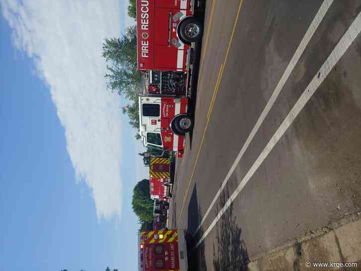Crews extinguish fire at abandoned Albuquerque home
