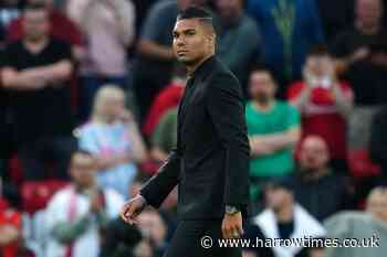 Casemiro set for Manchester United debut but Anthony Martial misses out - Harrow Times