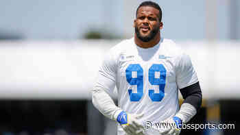 Rams-Bengals brawl: Aaron Donald seen swinging two Bengals helmets during joint practice Thursday